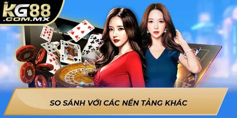 So sánh với các nền tảng khác So sánh với các nền tảng khác