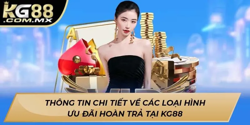Thông tin chi tiết về các loại hình ưu đãi hoàn trả tại Kg88